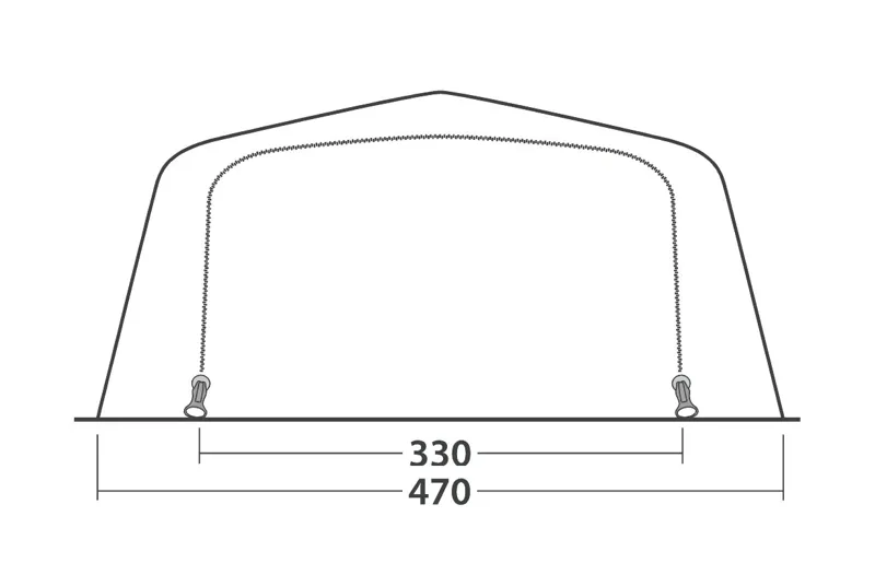 Outwell Wood Lake 7ATC Inflatable Tent - 2022 Model-5
